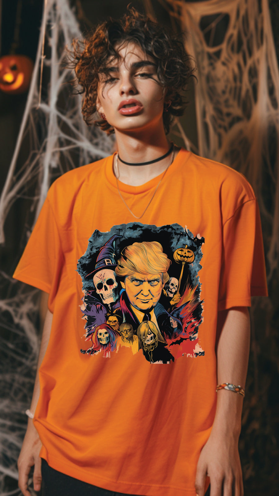 Halloween Style T-Shirt, Unisex, Short Sleeve, Funny, Men, Women, Unique, HLW006