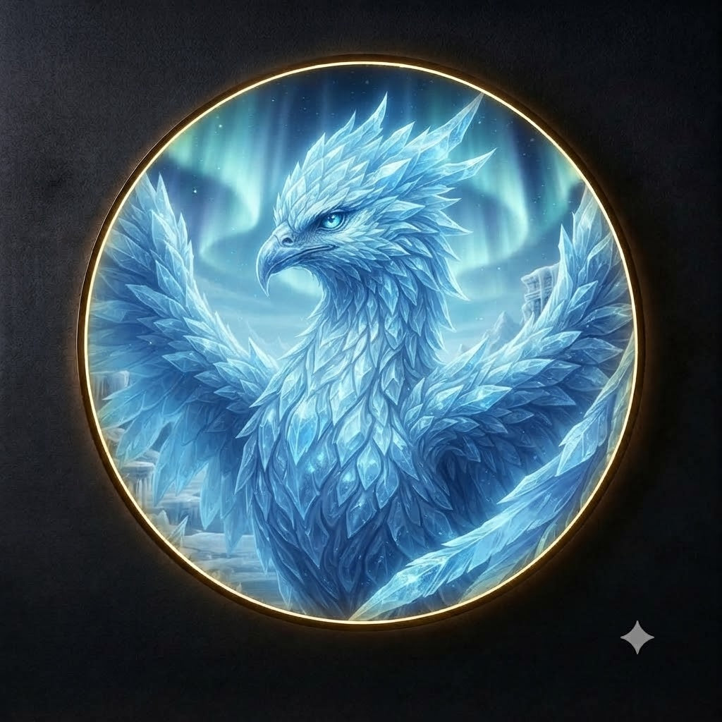 Ice Phoenix LED Lighting Display Collection led 212
