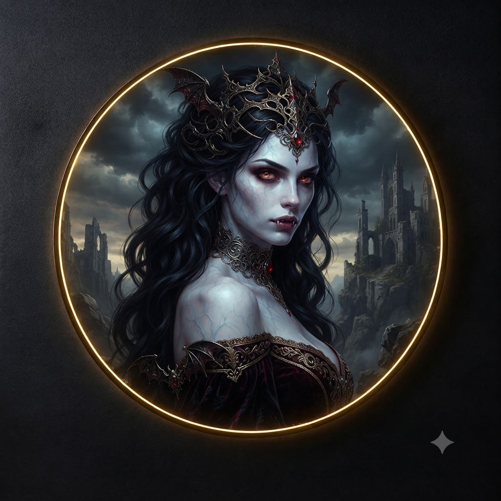 Vampire Queen LED Lighting Display Collection led 210