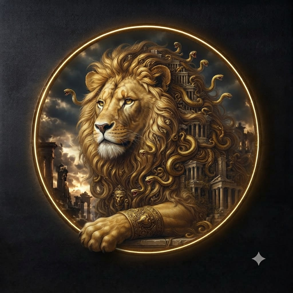 Lion LED Lighting Display Collection  led 215