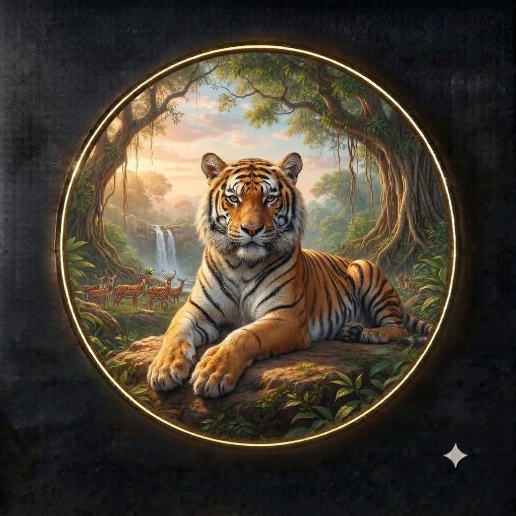 Tiger LED Lighting Display Collection led 217
