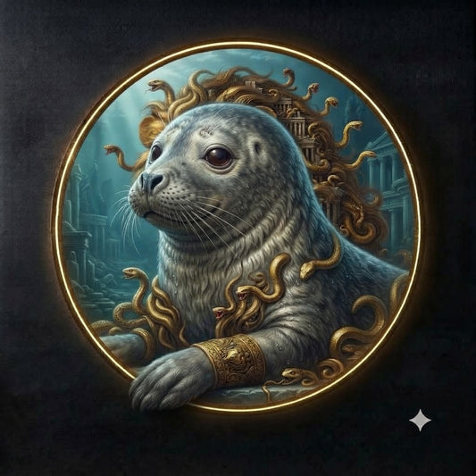 Mythological Seal LED Lighting Display Collection led 216