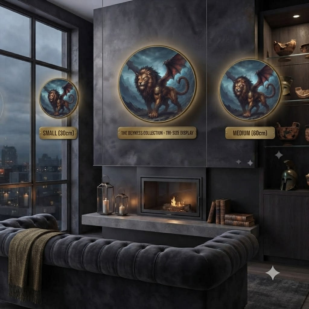 Winged Lion LED Lighting Display Collection led 205