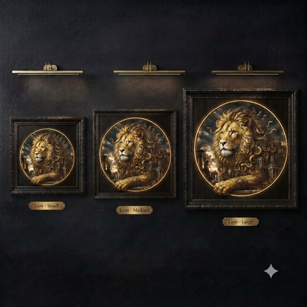 Lion LED Lighting Display Collection  led 215