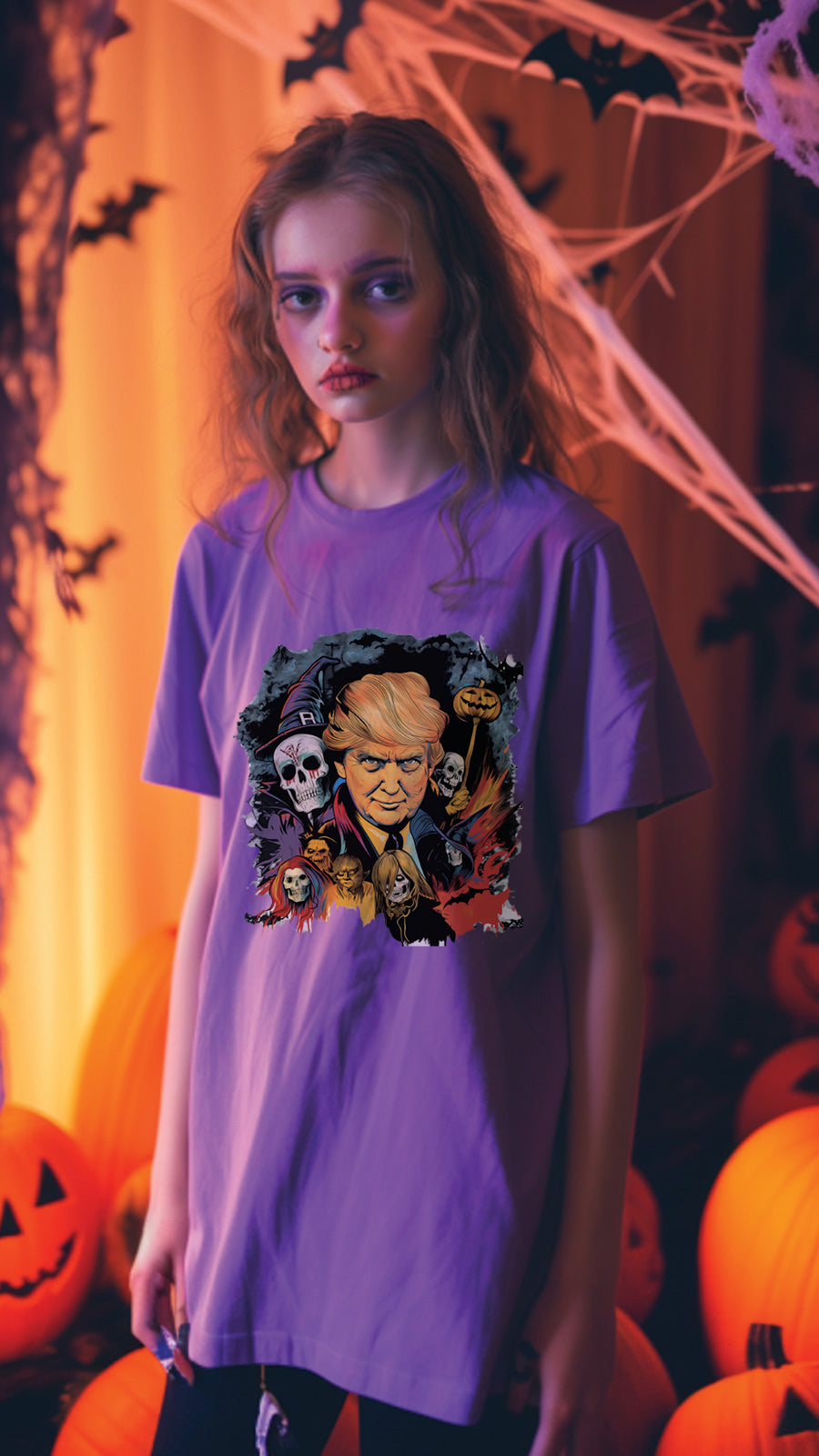 Halloween Style T-Shirt, Unisex, Short Sleeve, Funny, Men, Women, Unique, HLW001