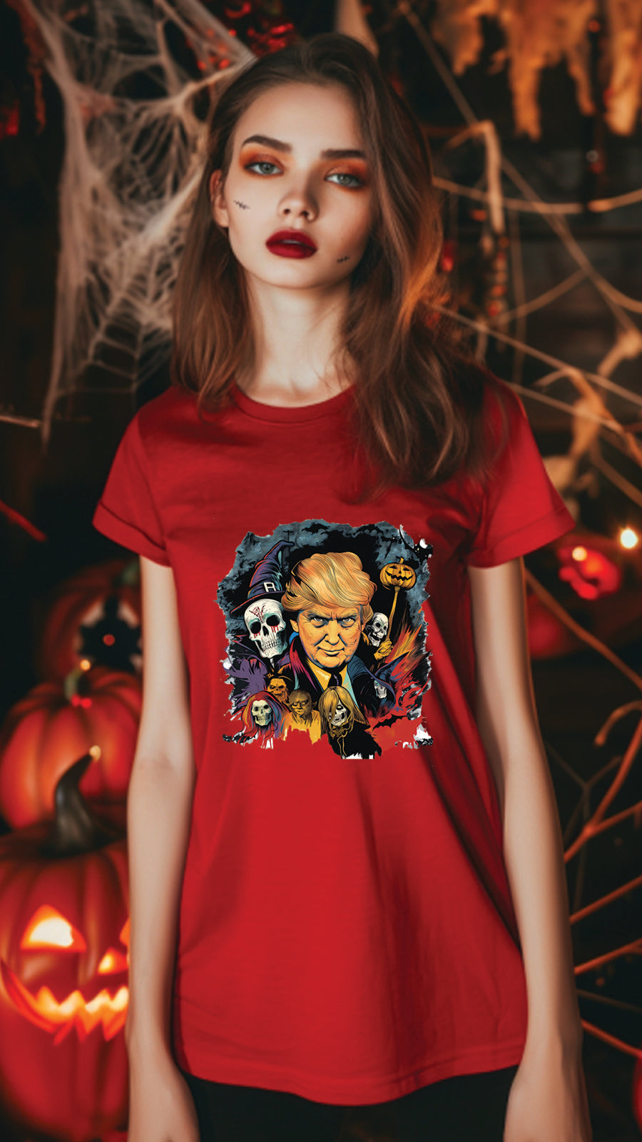 Halloween Style T-Shirt, Unisex, Short Sleeve, Funny, Men, Women, Unique, HLW001