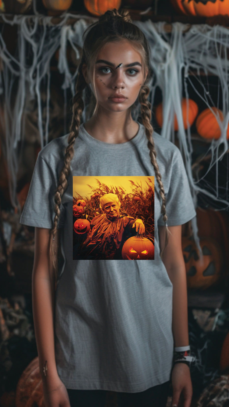 Halloween Style T-Shirt, Unisex, Short Sleeve, Funny, Men, Women, Unique, HLW002