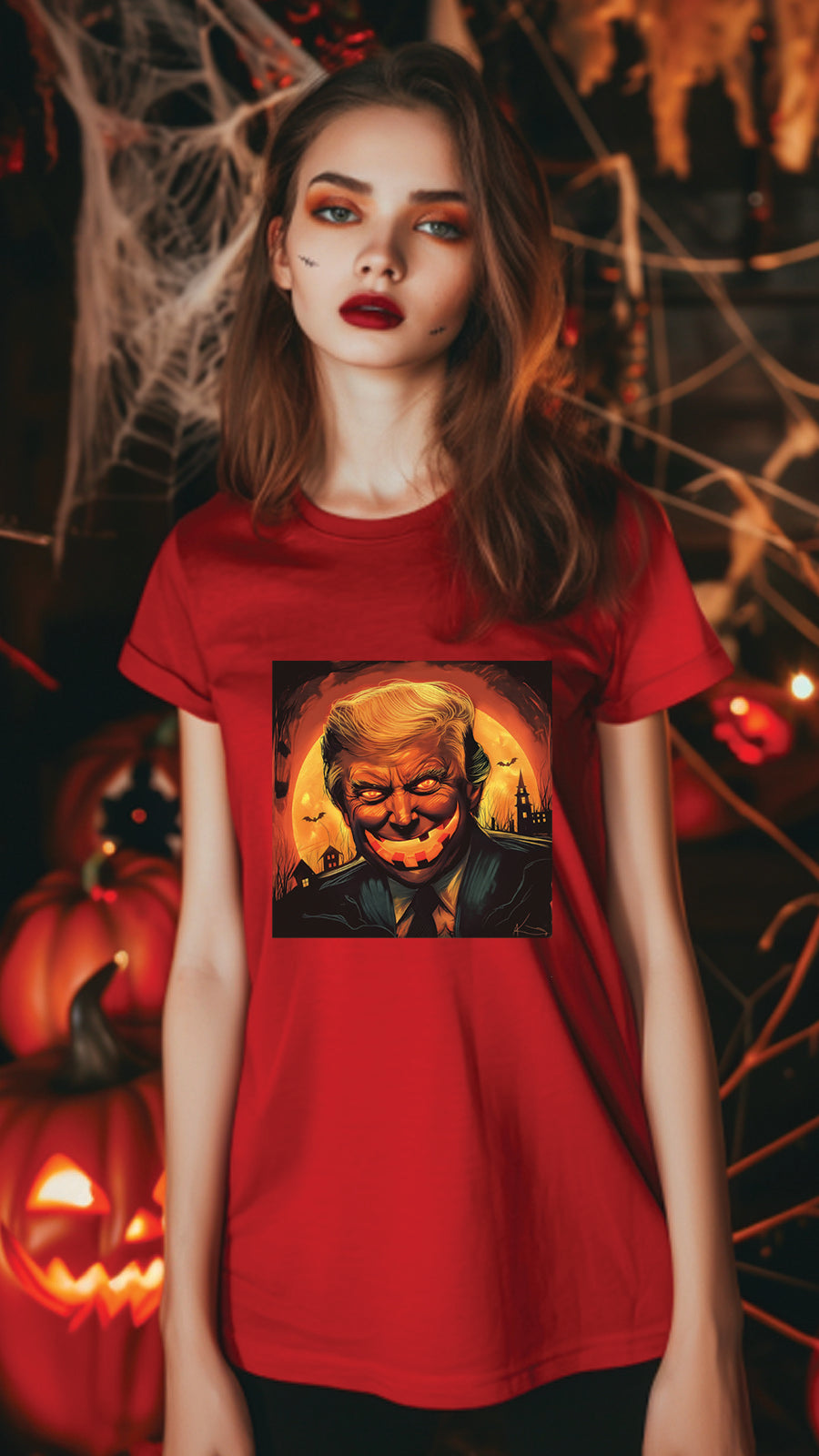 Halloween Style T-Shirt, Unisex, Short Sleeve, Funny, Men, Women, Unique, HLW003