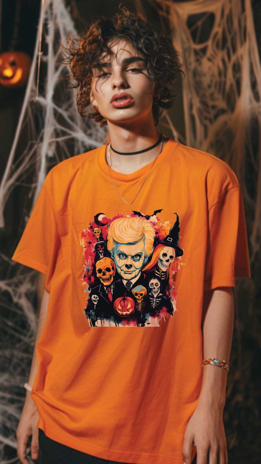 Halloween Style T-Shirt, Unisex, Short Sleeve, Funny, Men, Women, Unique, HLW004