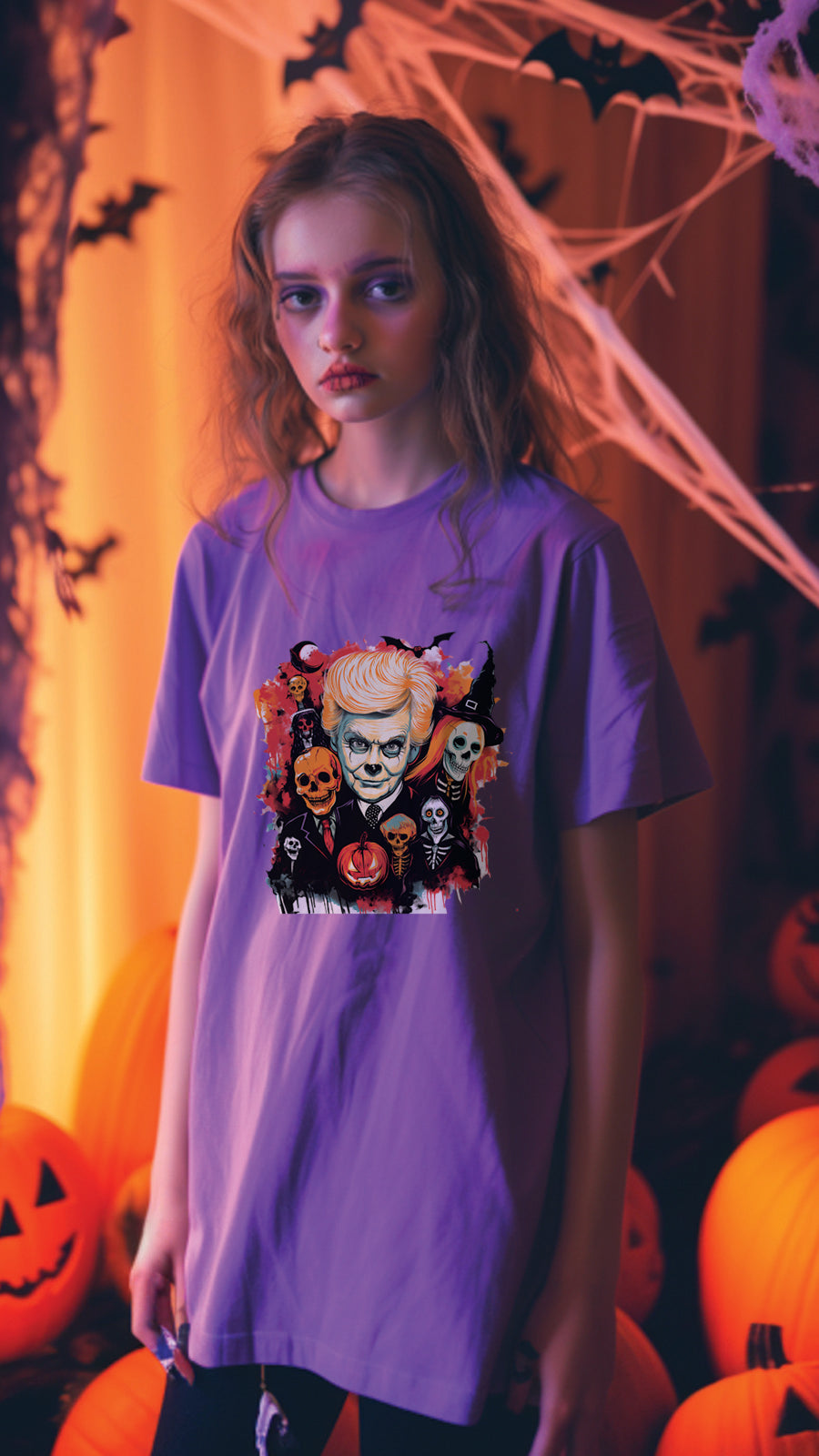 Halloween Style T-Shirt, Unisex, Short Sleeve, Funny, Men, Women, Unique, HLW004