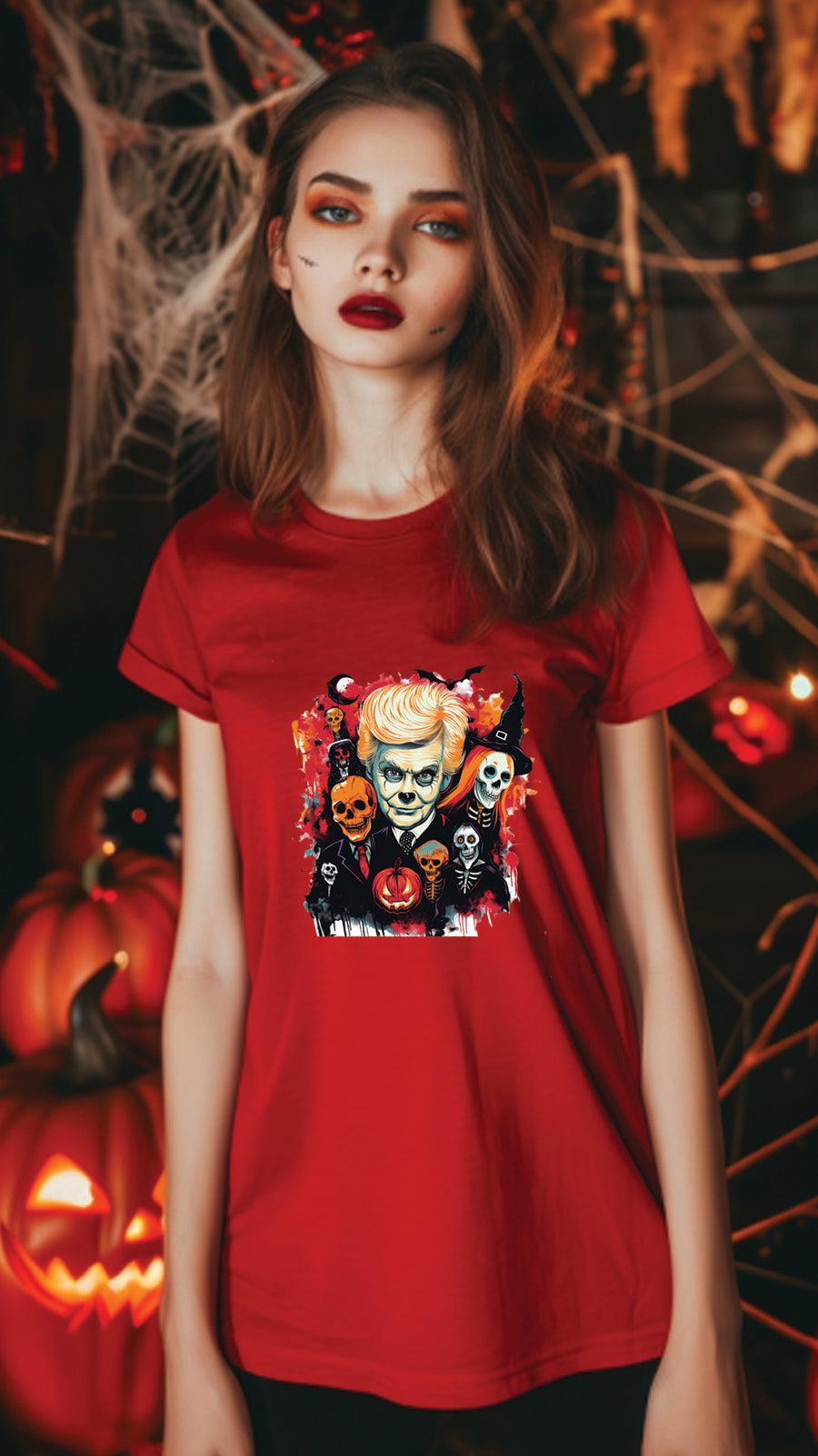 Halloween Style T-Shirt, Unisex, Short Sleeve, Funny, Men, Women, Unique, HLW004