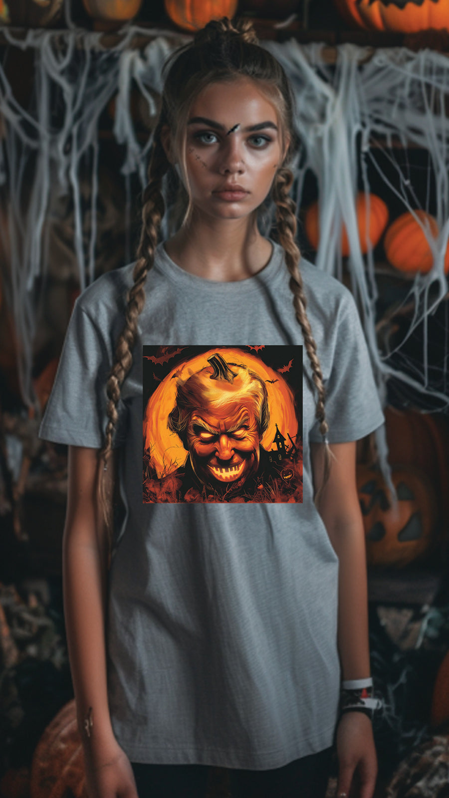 Halloween Style T-Shirt, Unisex, Short Sleeve, Funny, Men, Women, Unique, HLW005