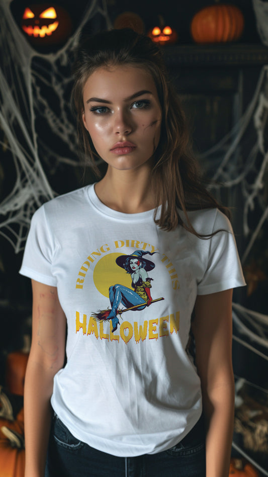 Halloween Style T-Shirt, Unisex, Short Sleeve, Funny, Men, Women, Unique, HLW006