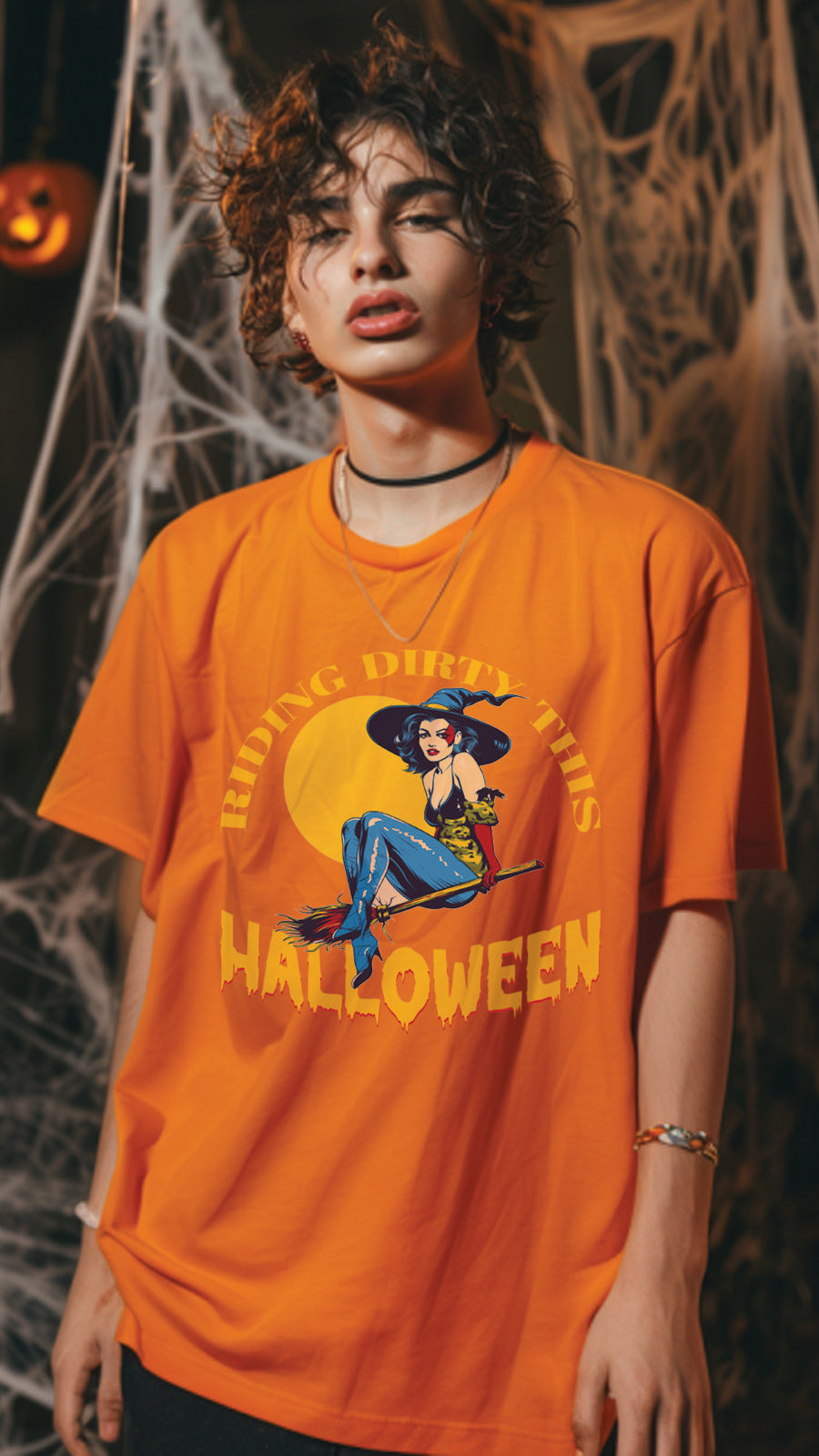 Halloween Style T-Shirt, Unisex, Short Sleeve, Funny, Men, Women, Unique, HLW006