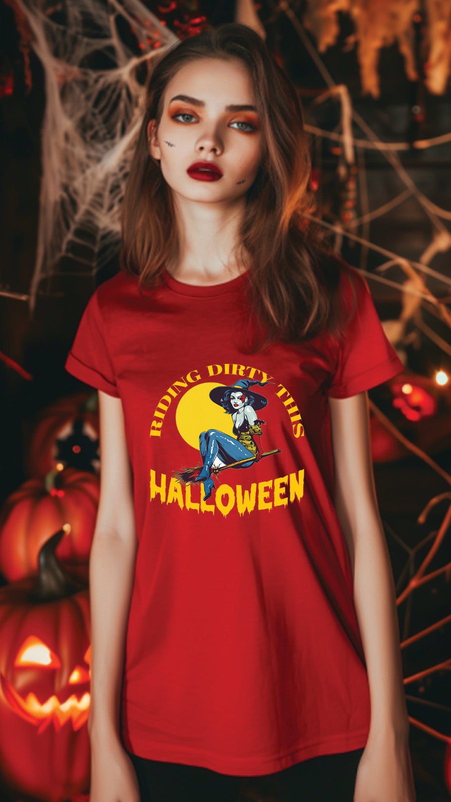 Halloween Style T-Shirt, Unisex, Short Sleeve, Funny, Men, Women, Unique, HLW006