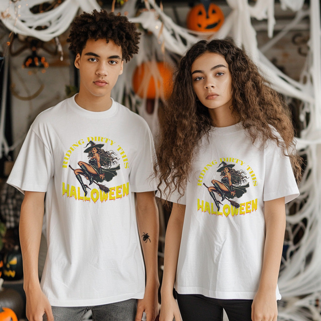 Halloween Style T-Shirt, Unisex, Short Sleeve, Funny, Men, Women, Unique, HLW007