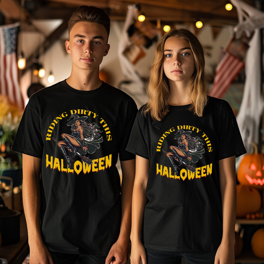 Halloween Style T-Shirt, Unisex, Short Sleeve, Funny, Men, Women, Unique, HLW007