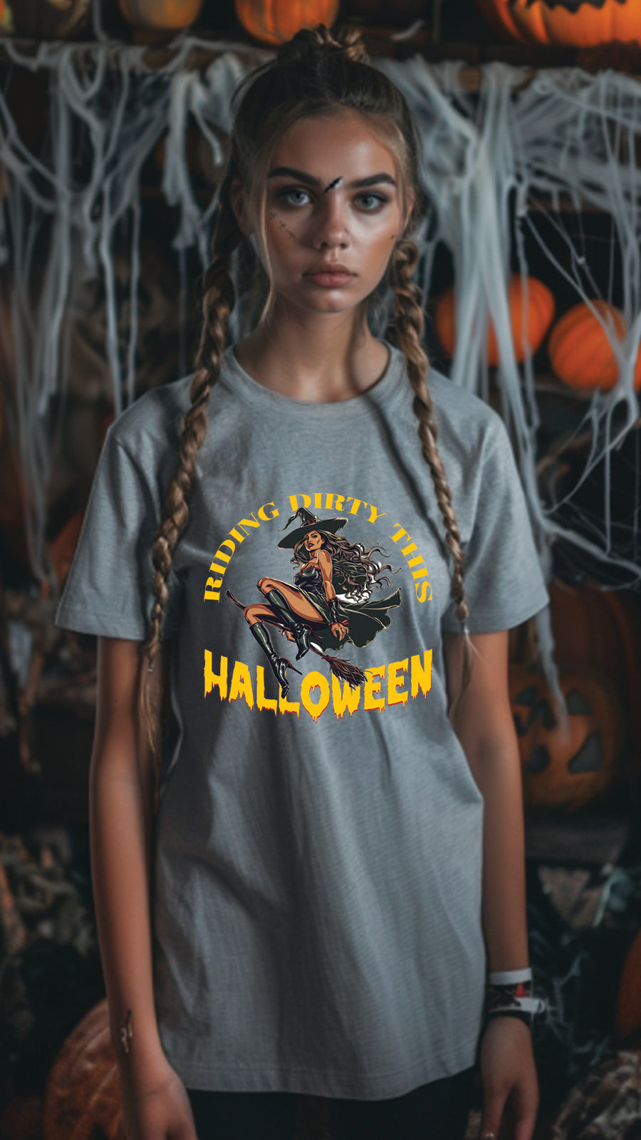 Halloween Style T-Shirt, Unisex, Short Sleeve, Funny, Men, Women, Unique, HLW007