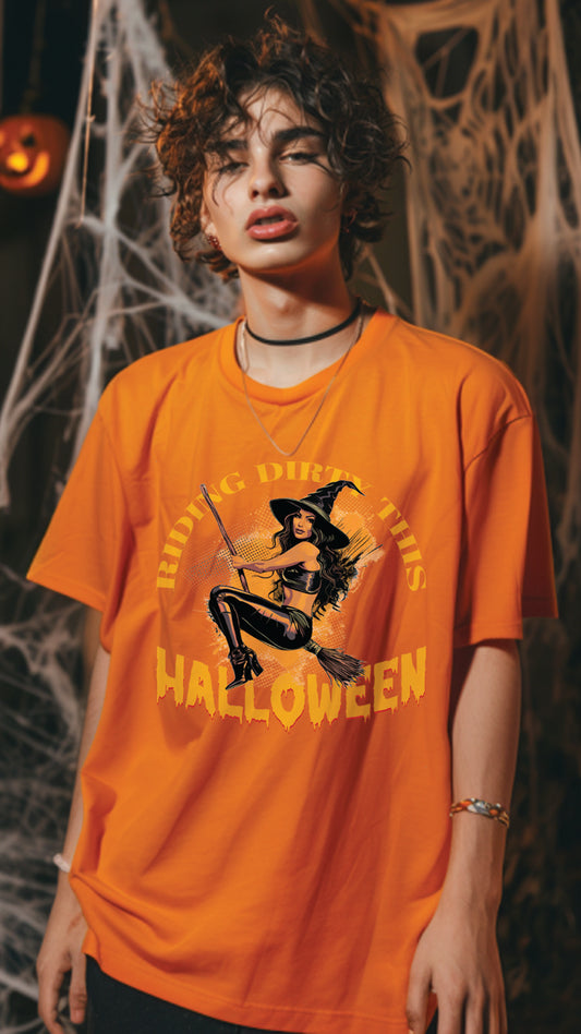 Halloween Style T-Shirt, Unisex, Short Sleeve, Funny, Men, Women, Unique, HLW008