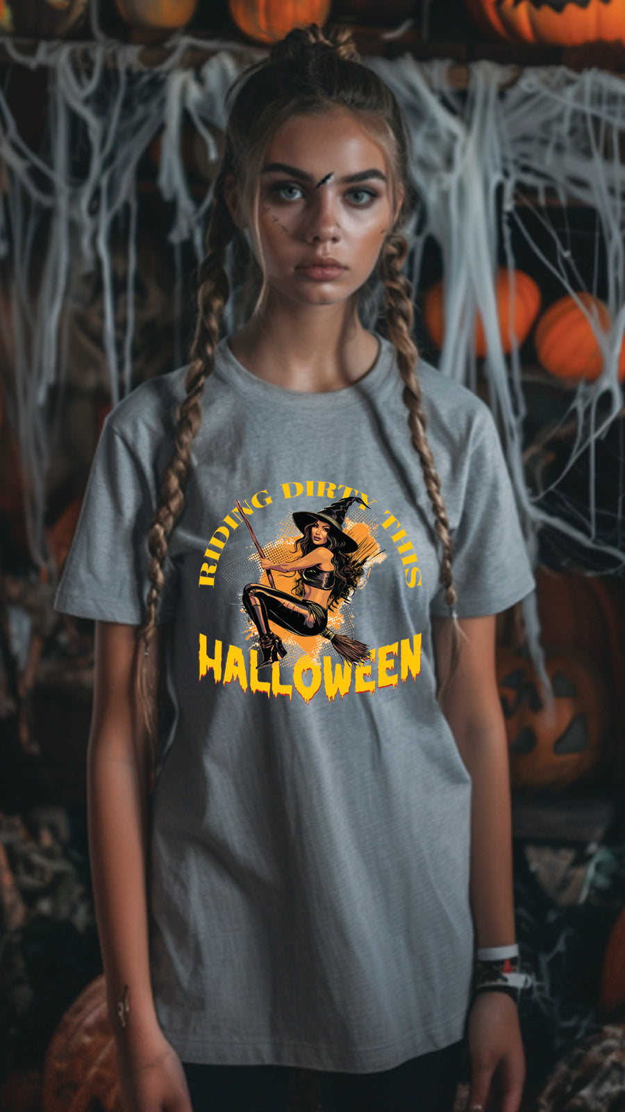 Halloween Style T-Shirt, Unisex, Short Sleeve, Funny, Men, Women, Unique, HLW008