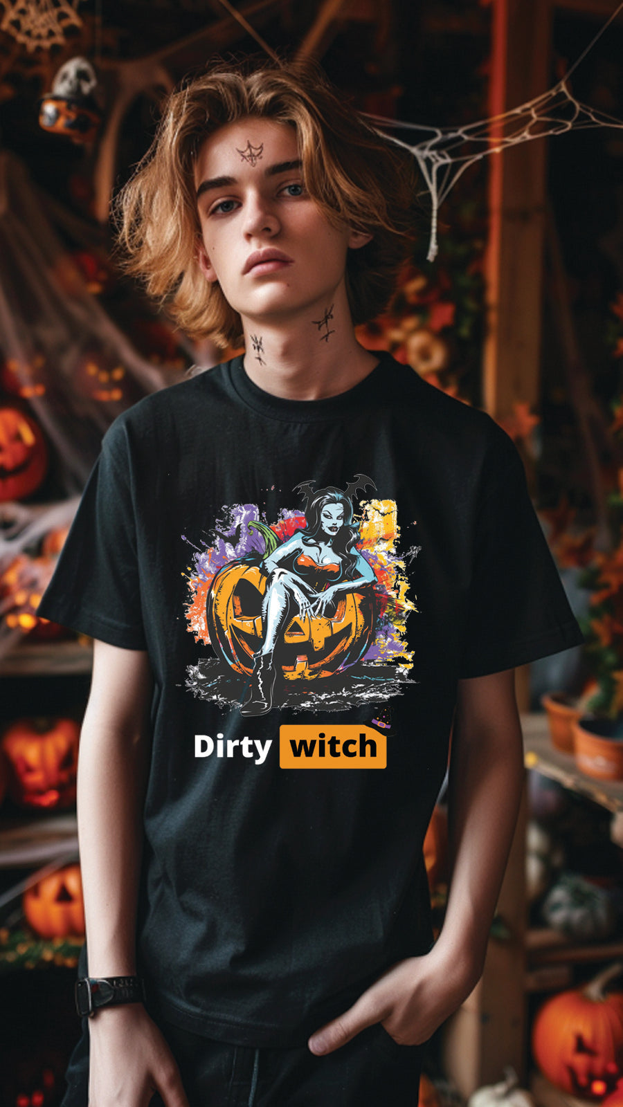 Halloween Style T-Shirt, Unisex, Short Sleeve, Funny, Men, Women, Unique, HLW009