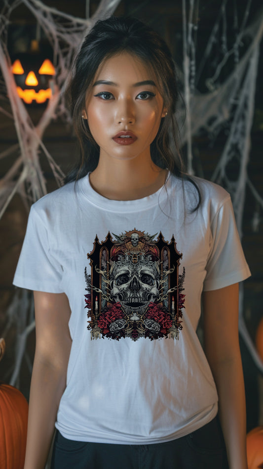 Halloween Style T-Shirt, Unisex, Short Sleeve, Funny, Men, Women, Unique, HLW0010