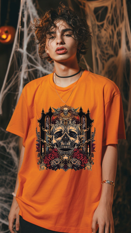 Halloween Style T-Shirt, Unisex, Short Sleeve, Funny, Men, Women, Unique, HLW010