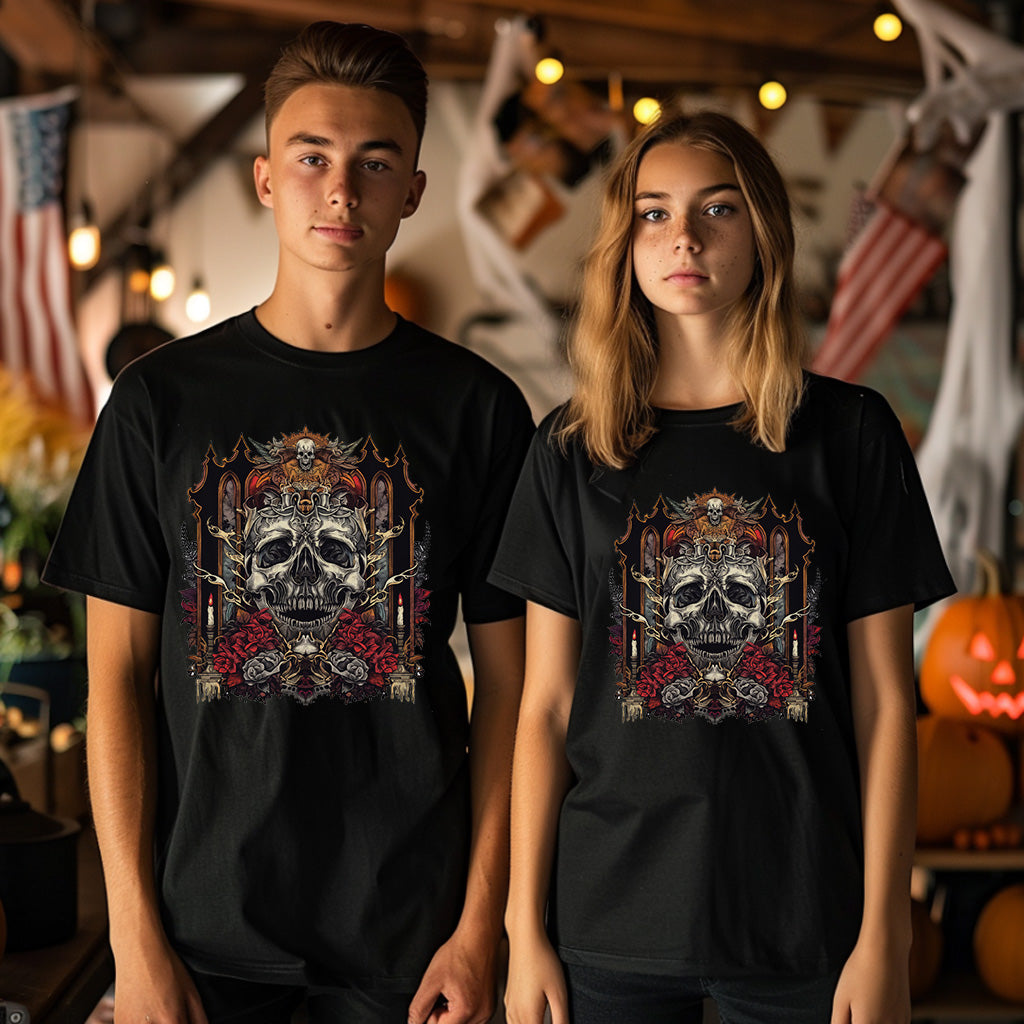 Halloween Style T-Shirt, Unisex, Short Sleeve, Funny, Men, Women, Unique, HLW0010