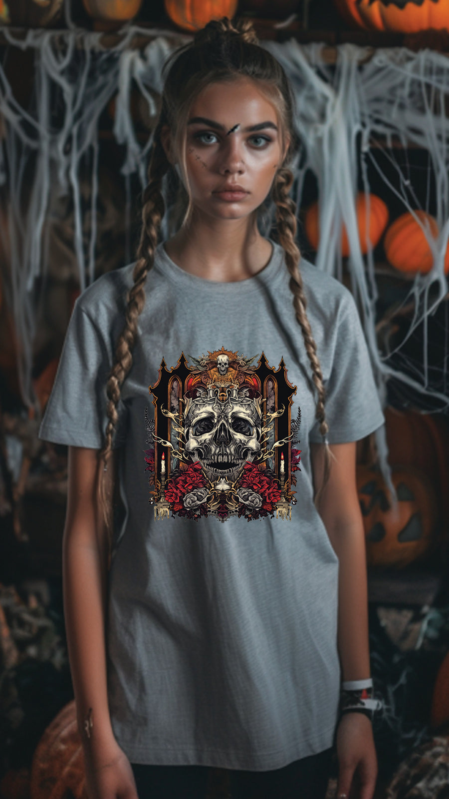 Halloween Style T-Shirt, Unisex, Short Sleeve, Funny, Men, Women, Unique, HLW0010