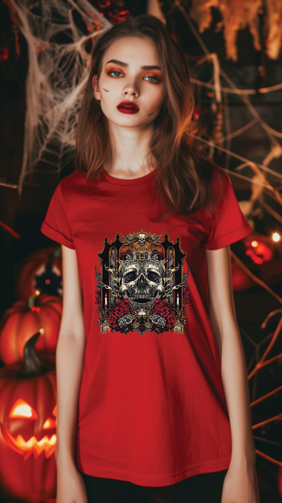 Halloween Style T-Shirt, Unisex, Short Sleeve, Funny, Men, Women, Unique, HLW0010