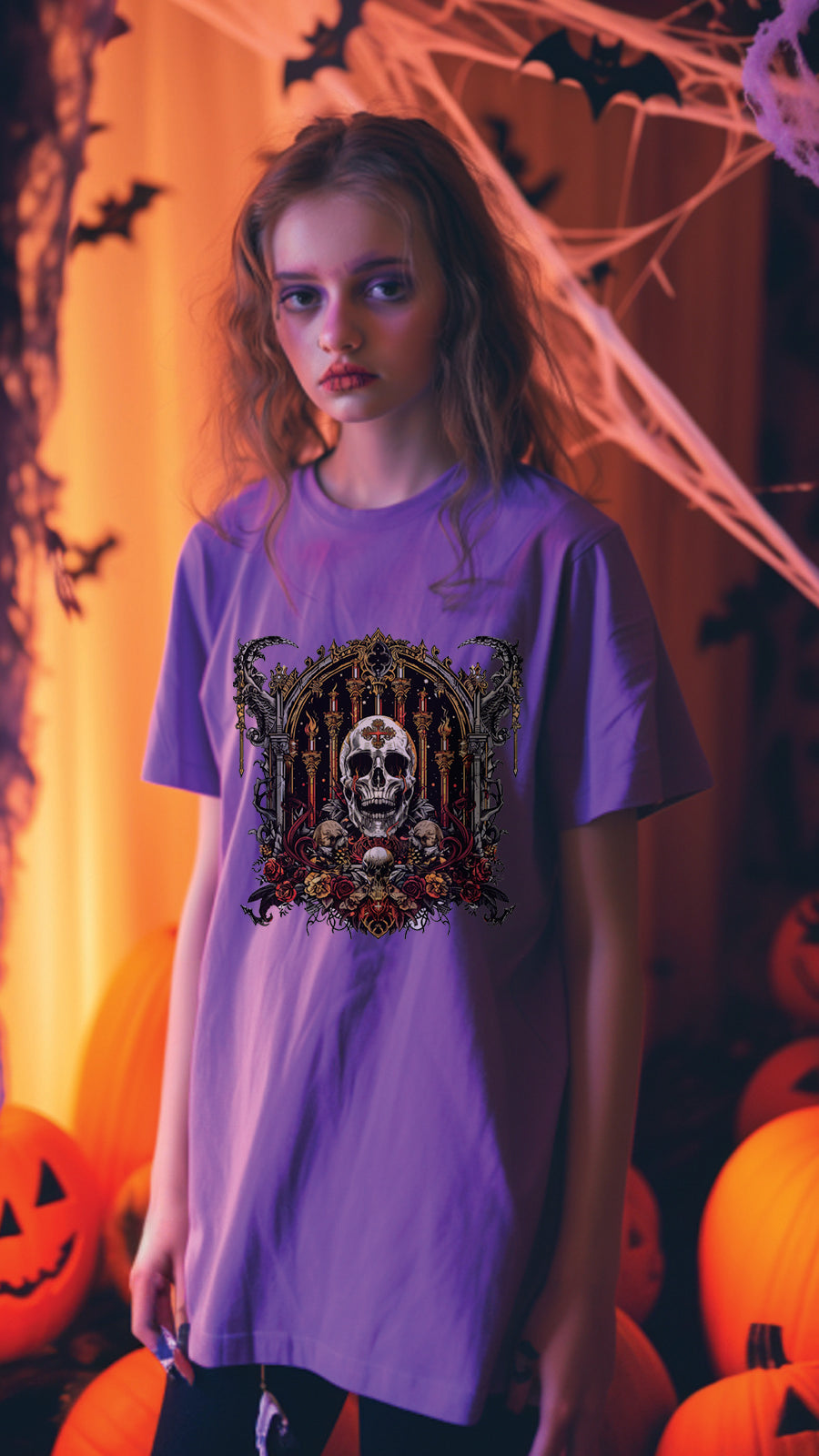 Halloween Style T-Shirt, Unisex, Short Sleeve, Funny, Men, Women, Unique, HLW011