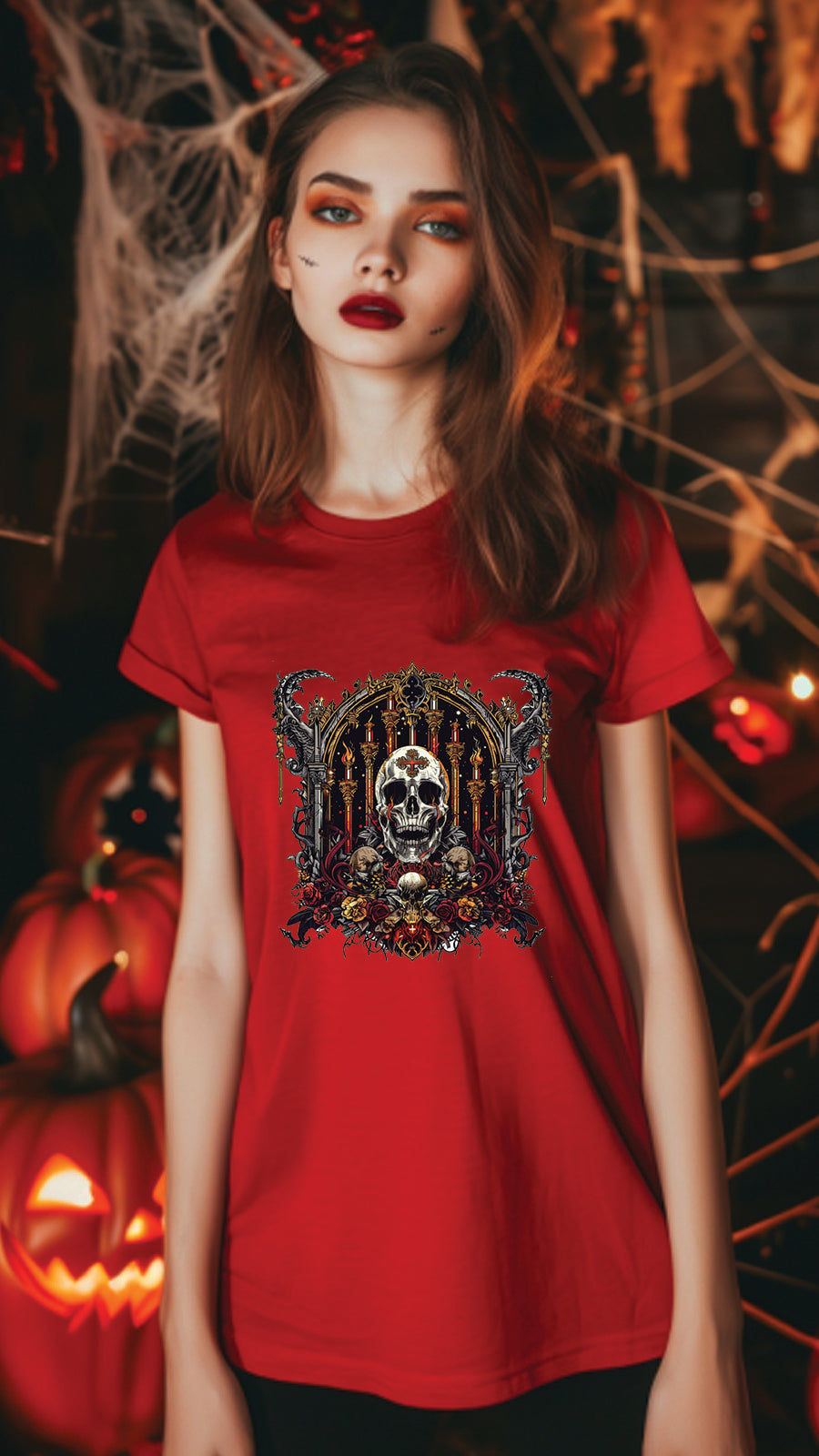 Halloween Style T-Shirt, Unisex, Short Sleeve, Funny, Men, Women, Unique, HLW011