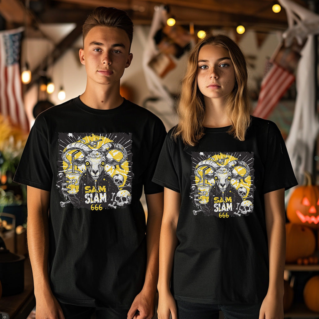 Halloween Style T-Shirt, Unisex, Short Sleeve, Funny, Men, Women, Unique, HLW013