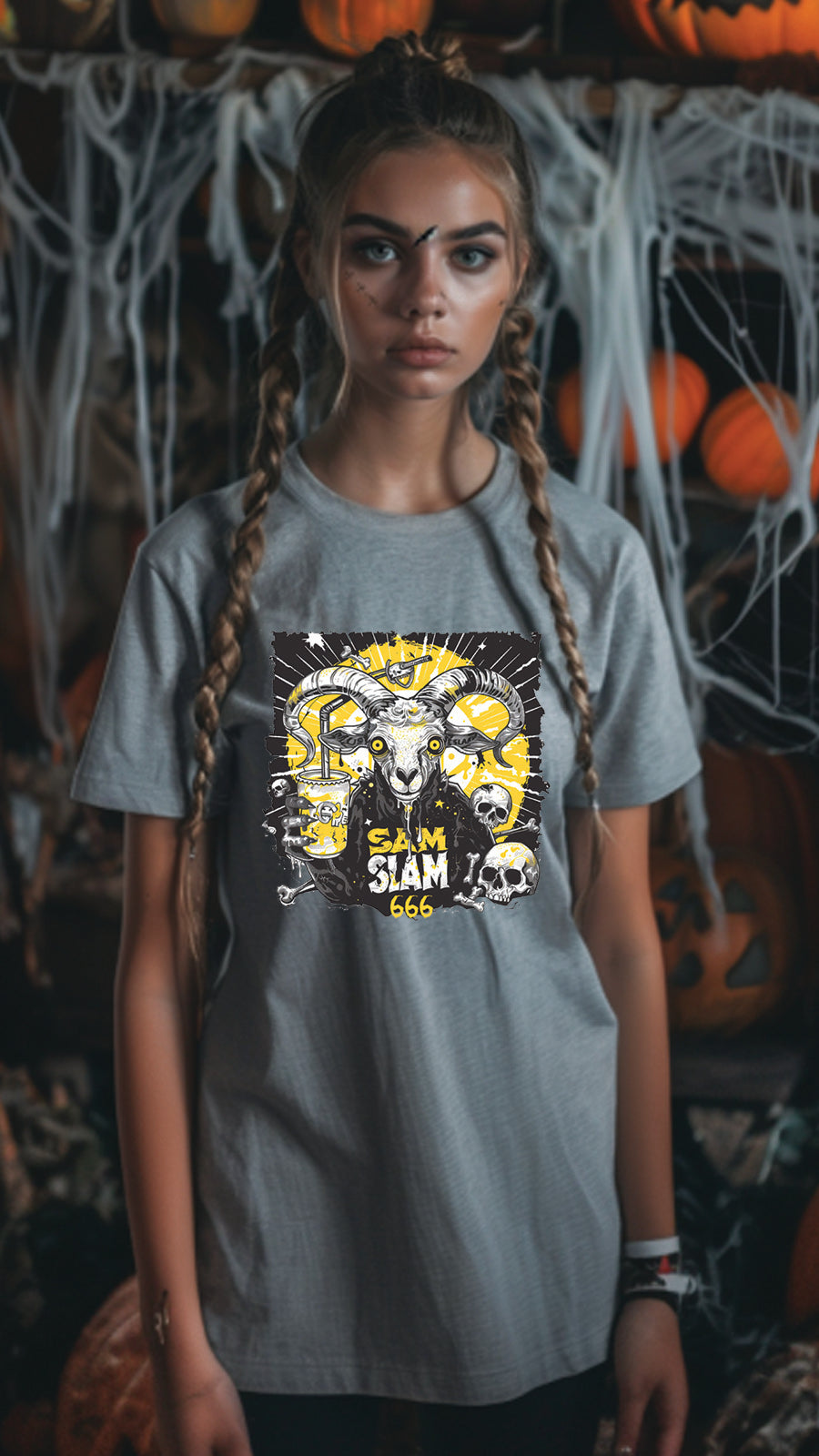 Halloween Style T-Shirt, Unisex, Short Sleeve, Funny, Men, Women, Unique, HLW013