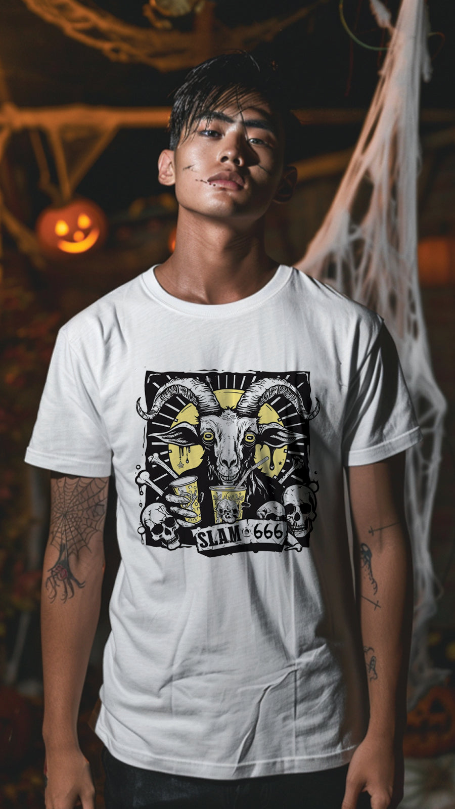 Halloween Style T-Shirt, Unisex, Short Sleeve, Funny, Men, Women, Unique, HLW014