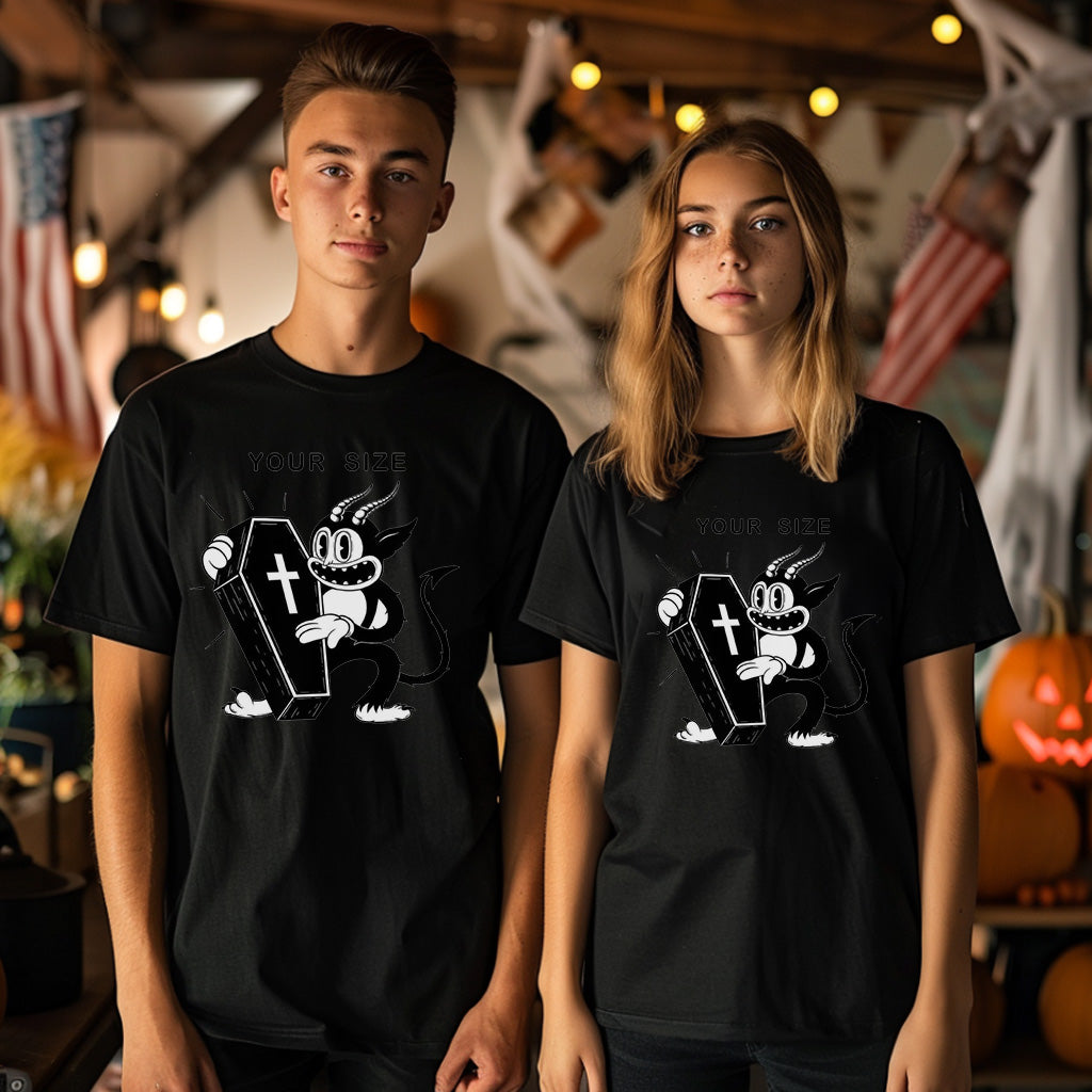 Halloween Style T-Shirt, Unisex, Short Sleeve, Funny, Men, Women, Unique, HLW015